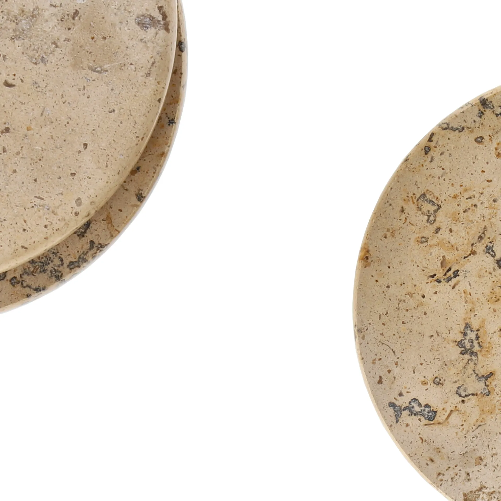 리지 글라스 코스터 Ø10 cm 4개 세트, Marble Scandi Living | 스칸디리빙