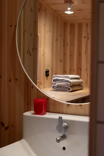 드리프트 바스 타월 100x150 cm 2개 세트 - 화이트-블랙 - Scandi Living | 스칸디리빙