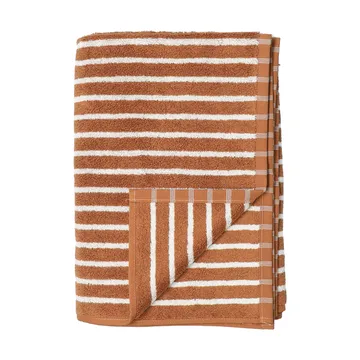 드리프트 바스 타월 100x150 cm - Brown-white - Scandi Living | 스칸디리빙