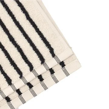 드리프트 바스 타월 100x150 cm - White-black - Scandi Living | 스칸디리빙