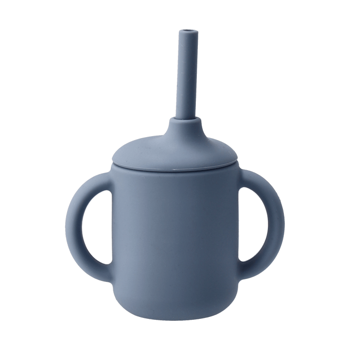 이둔 머그 실리콘 빨대 포함 120 ml - Blue - Scandi Living | 스칸디리빙