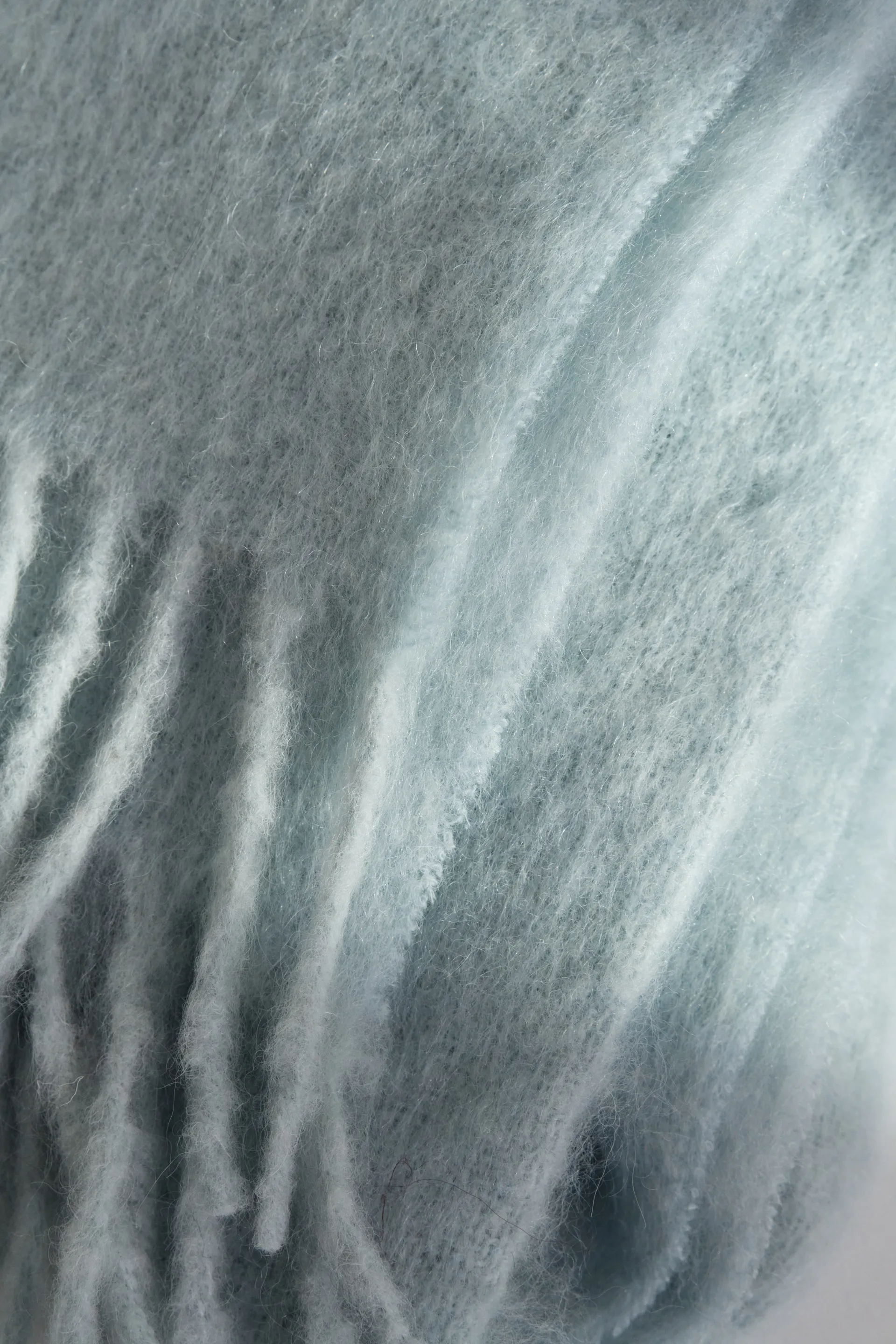 듄 모헤어 스로우 130x170 cm, Ice blue Scandi Living | 스칸디리빙