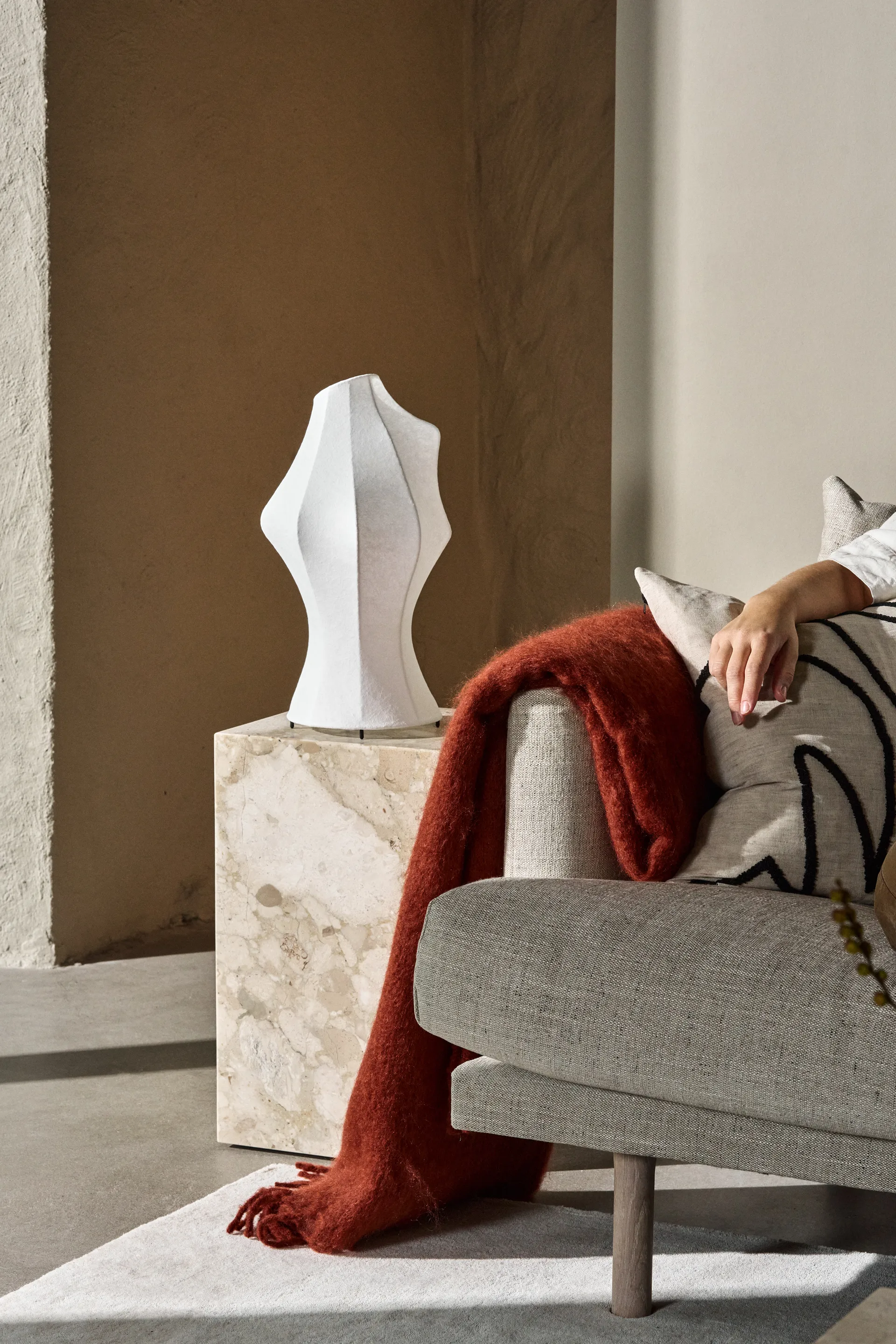 듄 모헤어 스로우 130x170 cm, Sienna Scandi Living | 스칸디리빙