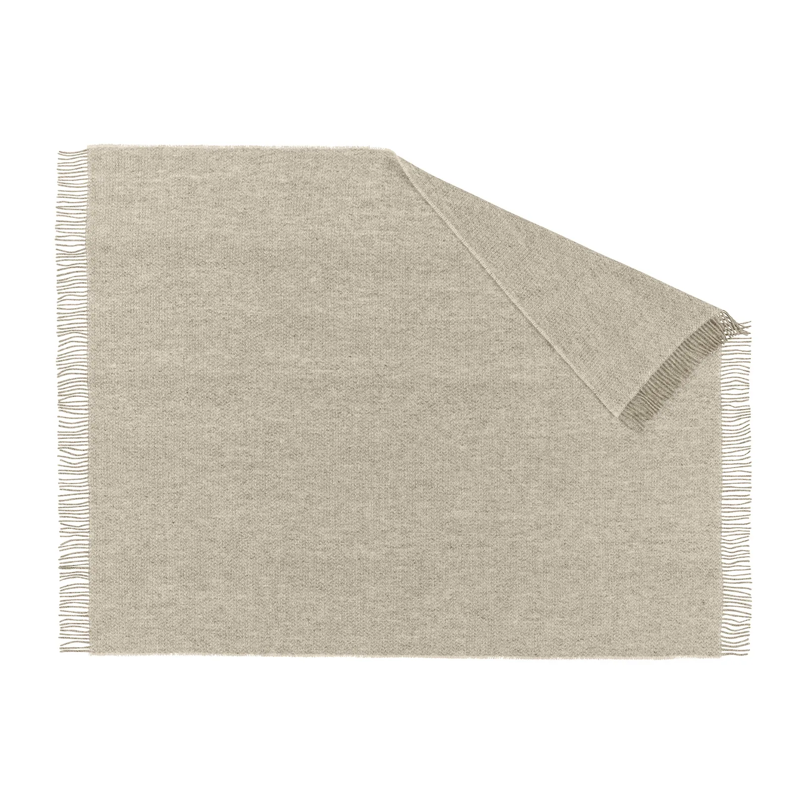 샌드스톤 울 스로우 130x180 cm, beige Scandi Living | 스칸디리빙