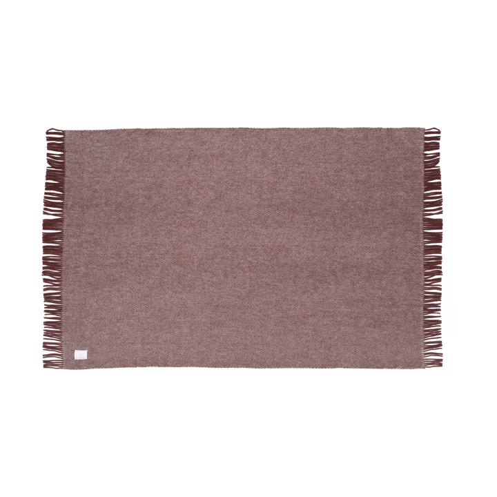 샌드스톤 울 스로우 130x180 cm, Burgundy Scandi Living | 스칸디리빙