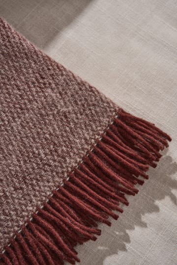 샌드스톤 울 스로우 130x180 cm - Burgundy - Scandi Living | 스칸디리빙