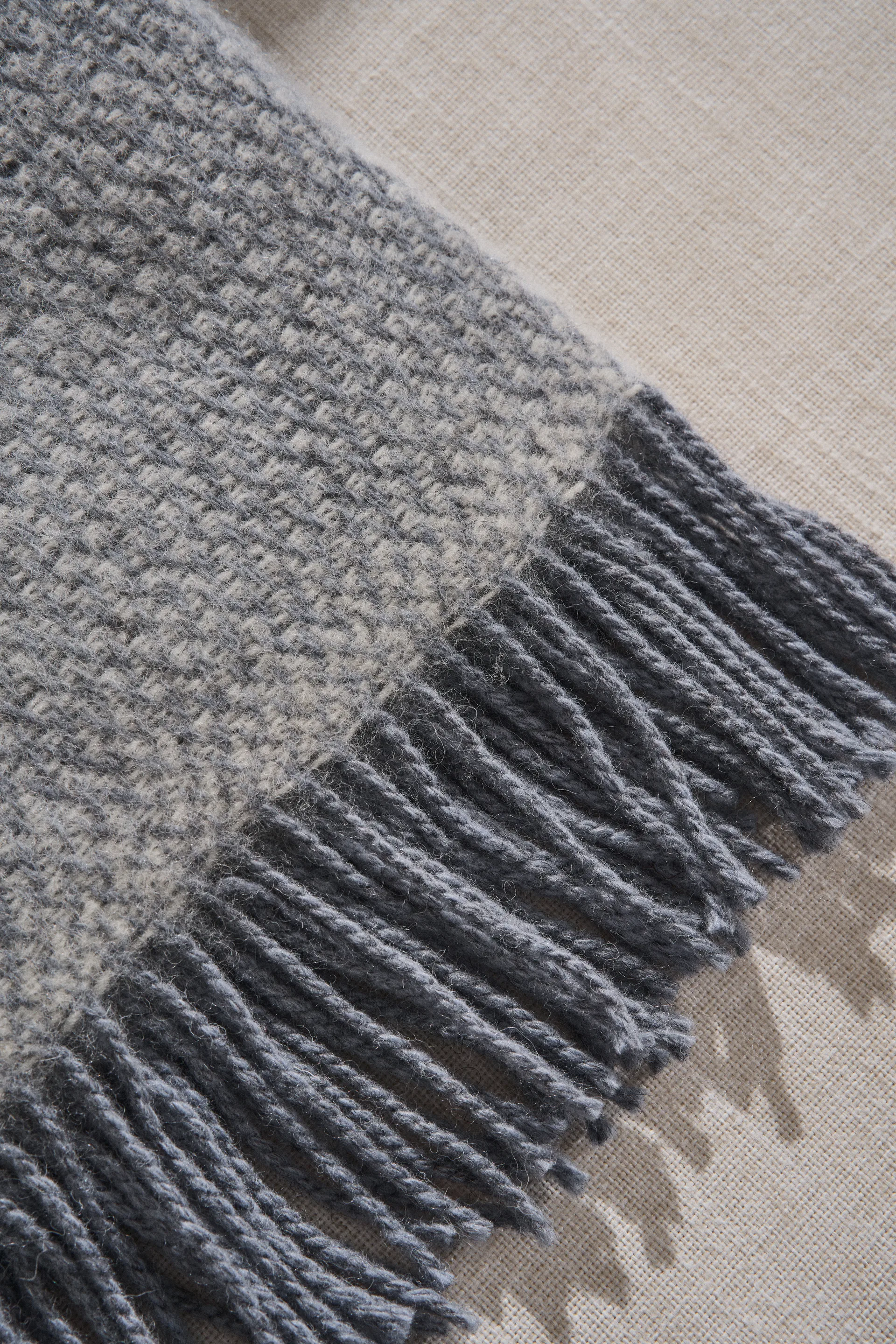 샌드스톤 울 스로우 130x180 cm, Dove Blue Melange Scandi Living | 스칸디리빙