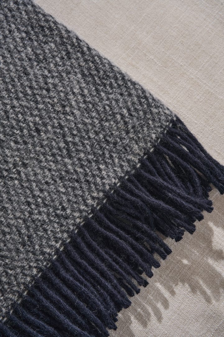 샌드스톤 울 스로우 130x180 cm, Indigo blue Scandi Living | 스칸디리빙