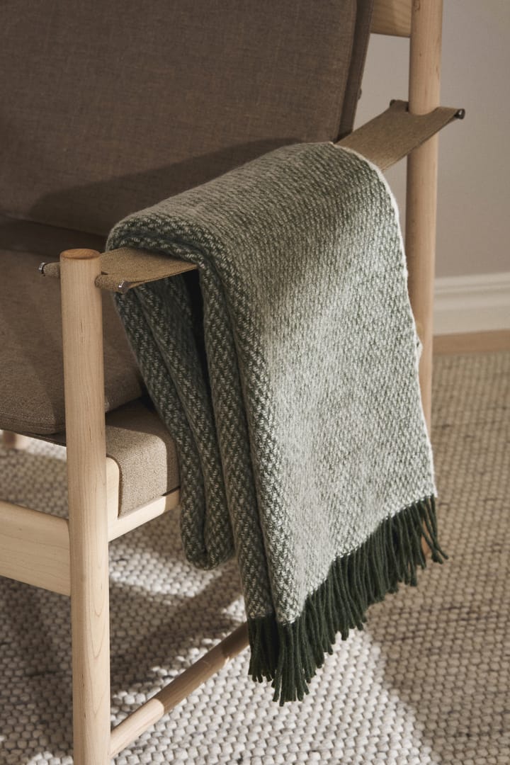 샌드스톤 울 스로우 130x180 cm, Khaki green Scandi Living | 스칸디리빙
