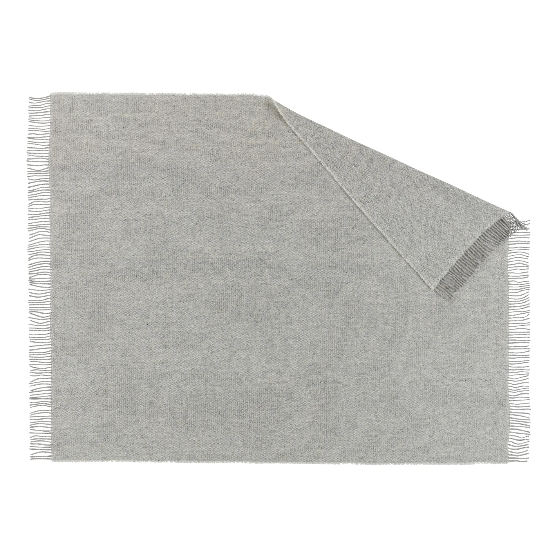 샌드스톤 울 스로우 130x180 cm, Light grey Scandi Living | 스칸디리빙