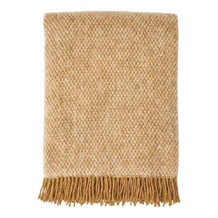 샌드스톤 울 스로우 130x180 cm - Mustard - Scandi Living | 스칸디리빙