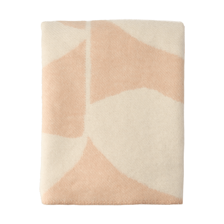 리프 울 스로우 130x180 cm - Peach - Scandi Living | 스칸디리빙
