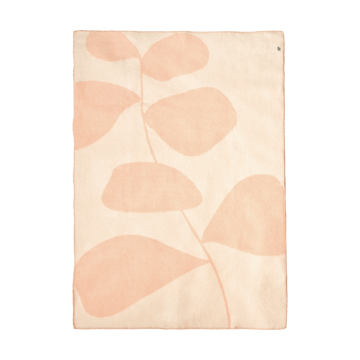 리프 울 스로우 130x180 cm - Peach - Scandi Living | 스칸디리빙