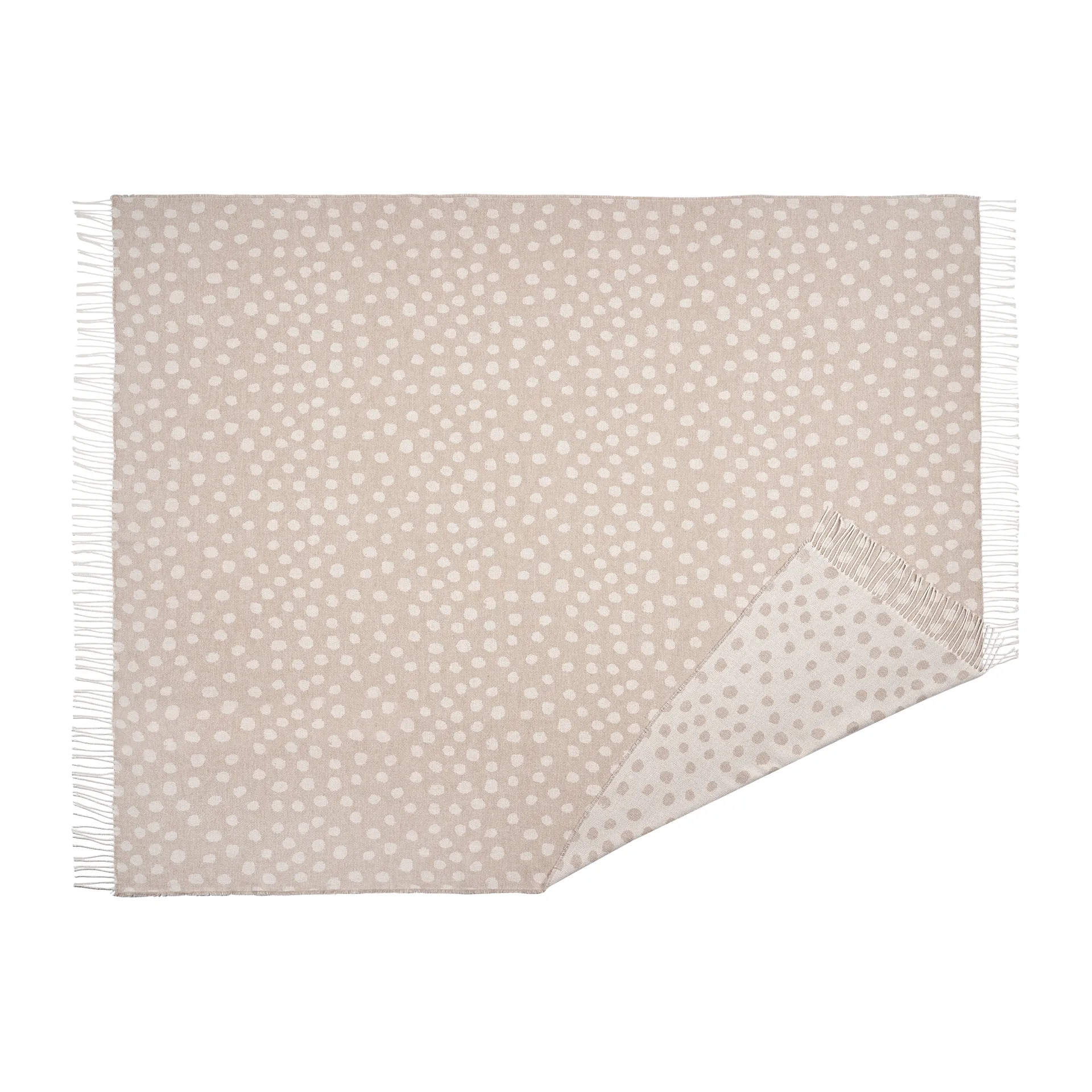 드롭렛 코튼 스로우 130x185 cm, Beige Scandi Living | 스칸디리빙