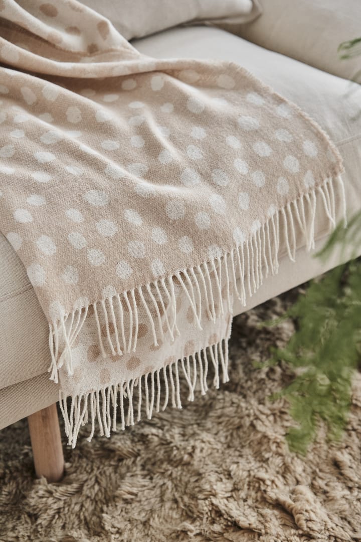 드롭렛 코튼 스로우 130x185 cm, Beige Scandi Living | 스칸디리빙