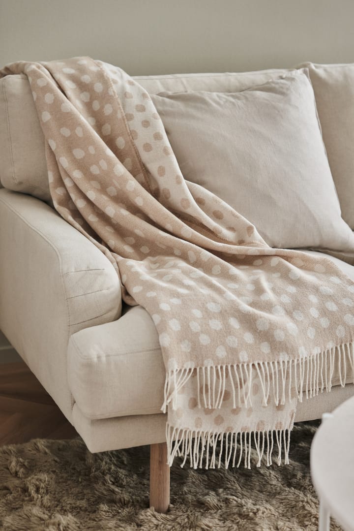 드롭렛 코튼 스로우 130x185 cm, Beige Scandi Living | 스칸디리빙