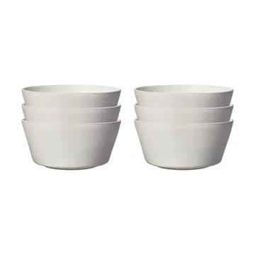 샌즈브로 보울 Ø15 cm 6개 세트 - 오프 화이트 - Scandi Living