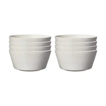 샌즈브로 보울 Ø15 cm 8개 세트 - 오프 화이트 - Scandi Living