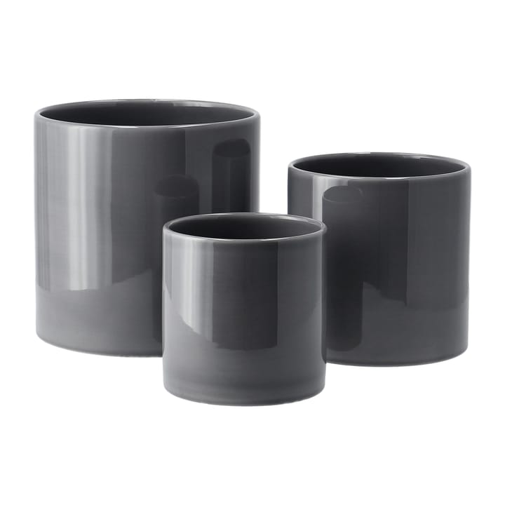 슬릭 화분 Ø15 cm, Charcoal Scandi Living | 스칸디리빙