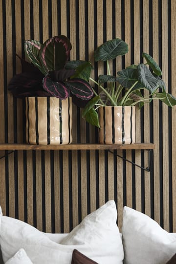 스라이브 플라워팟 Ø16 cm - Beige-black - Scandi Living | 스칸디리빙