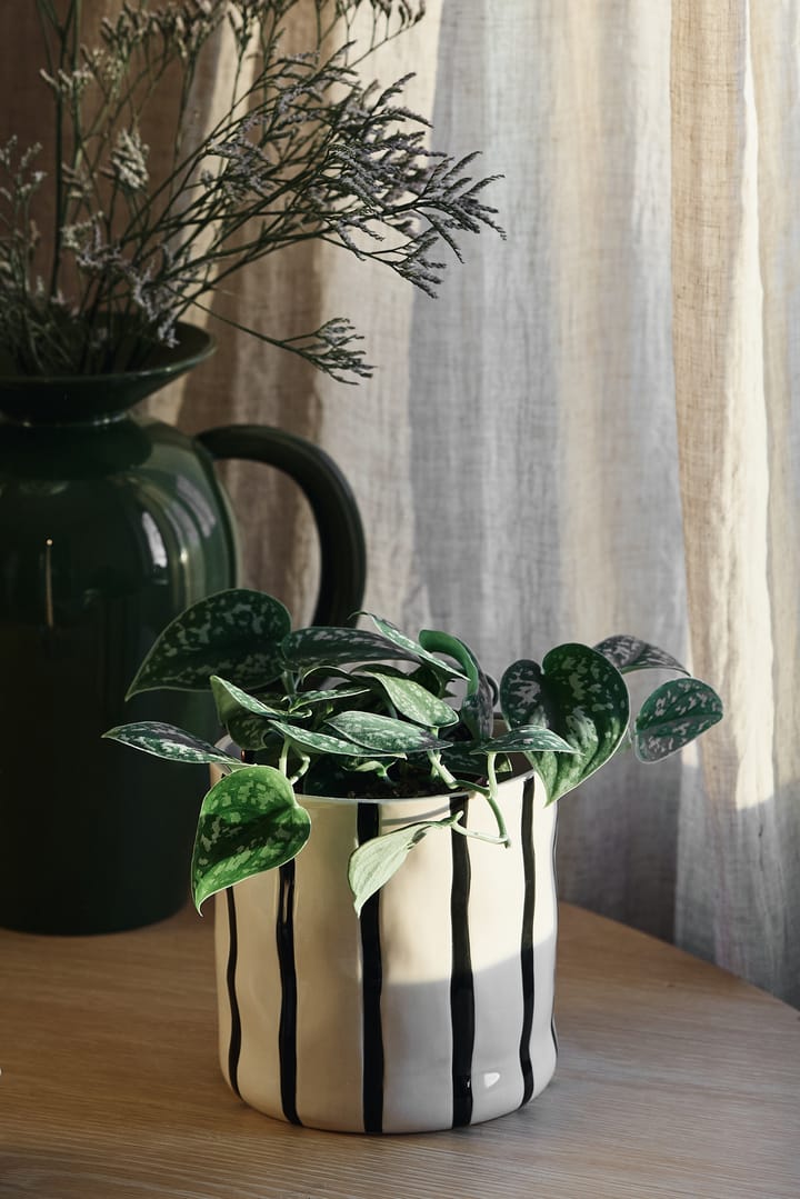 스라이브 플라워팟 Ø16 cm, White-black Scandi Living | 스칸디리빙