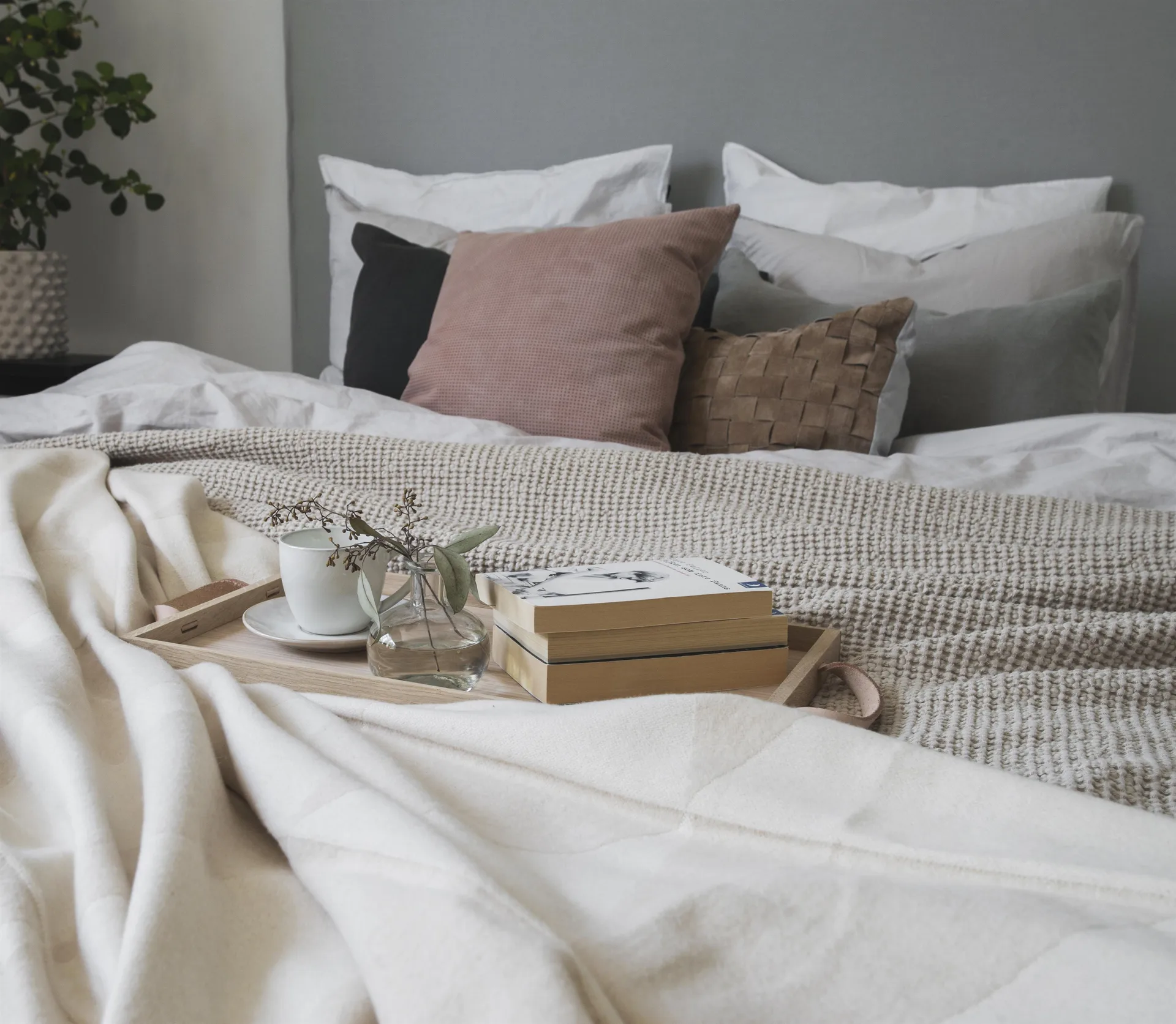 모스 베드 스프레드 160x260 cm, beige Scandi Living | 스칸디리빙