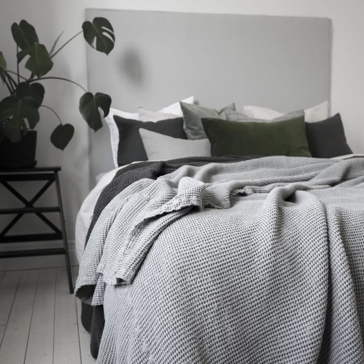 ��모스 베드 스프레드 160x260 cm, stone (light grey) Scandi Living | 스칸디리빙