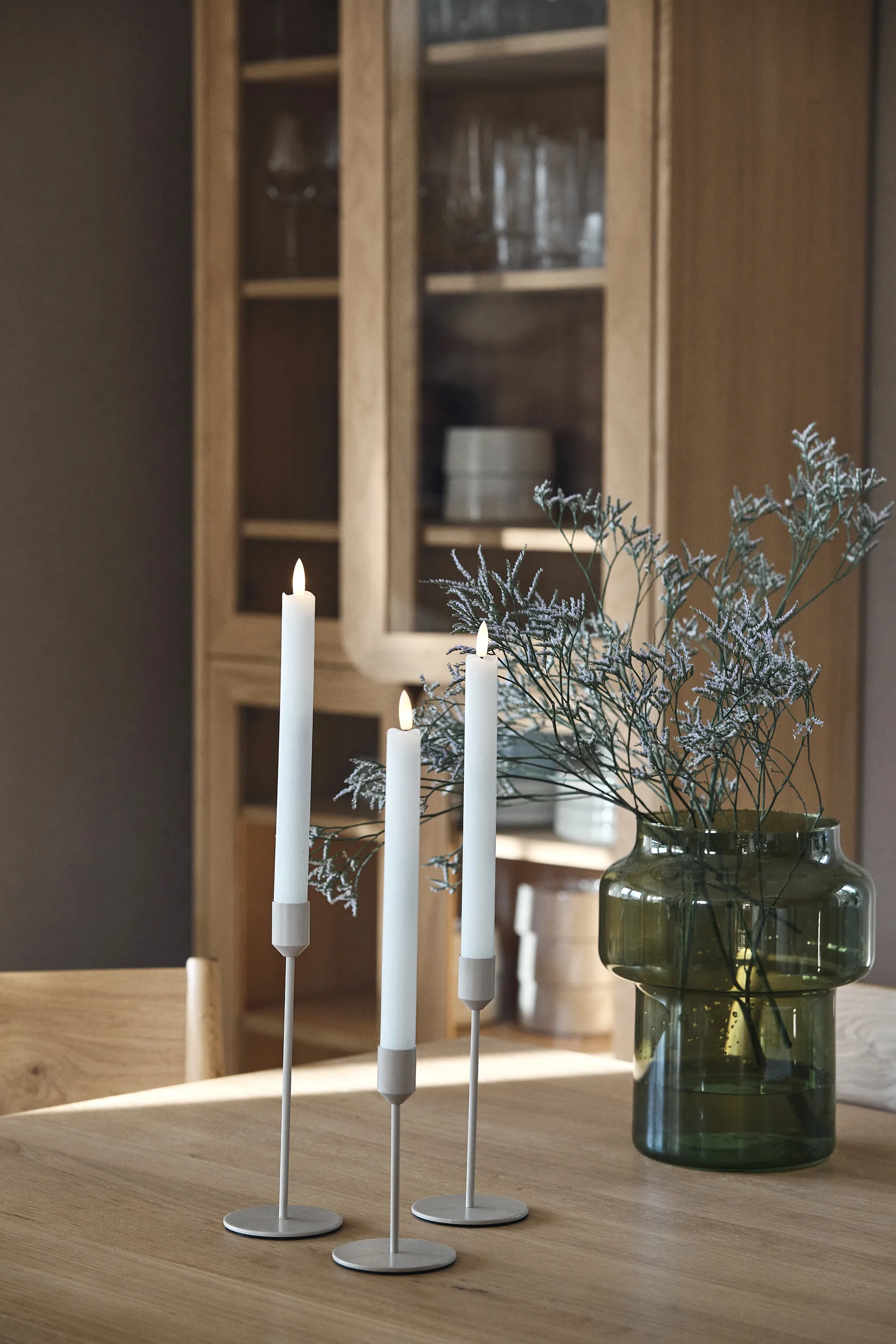 글레어 캔들 홀더 18 cm, Greige Scandi Living | 스칸디리빙