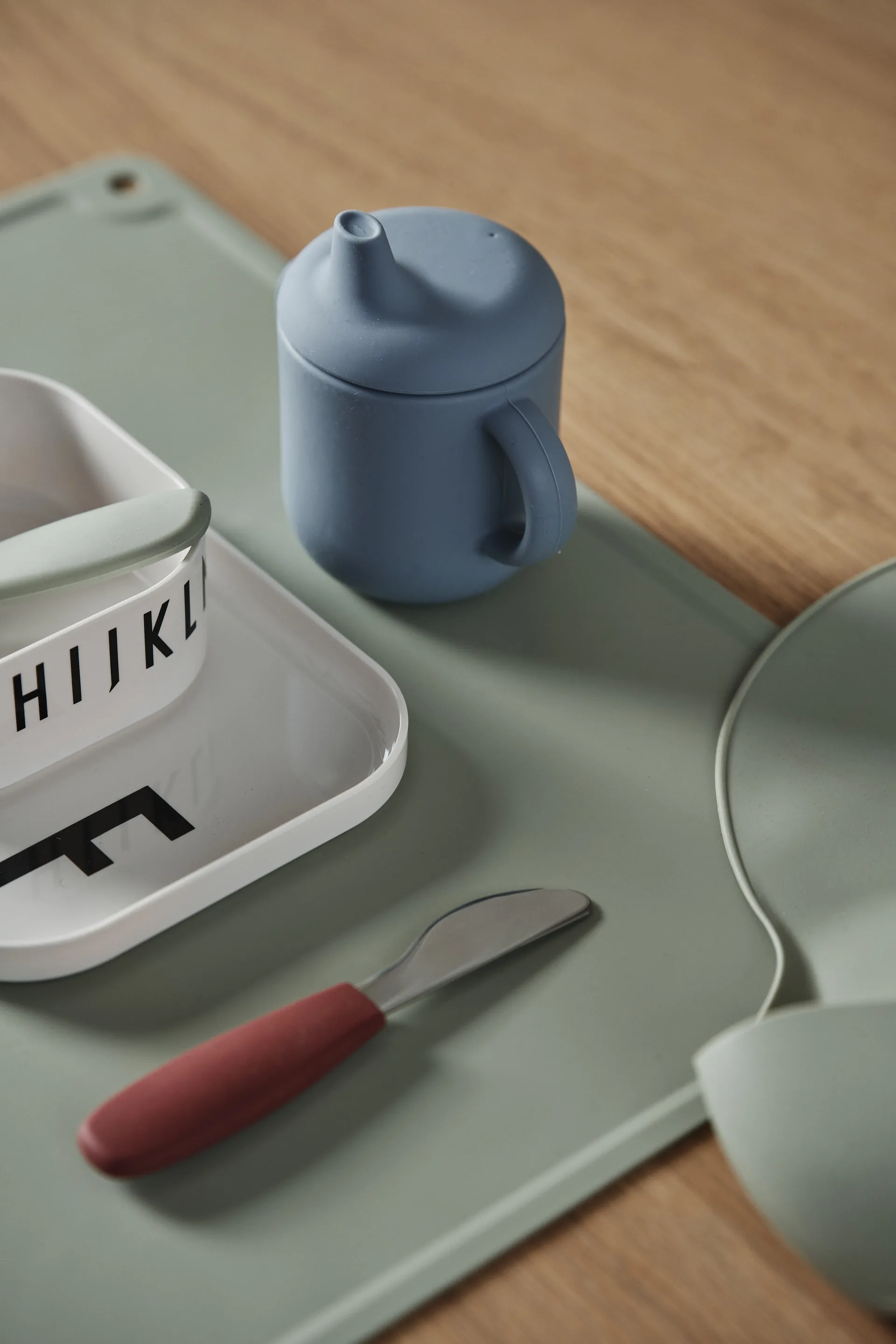 엘비 시피 컵 실리콘 180 ml, Blue Scandi Living | 스칸디리빙