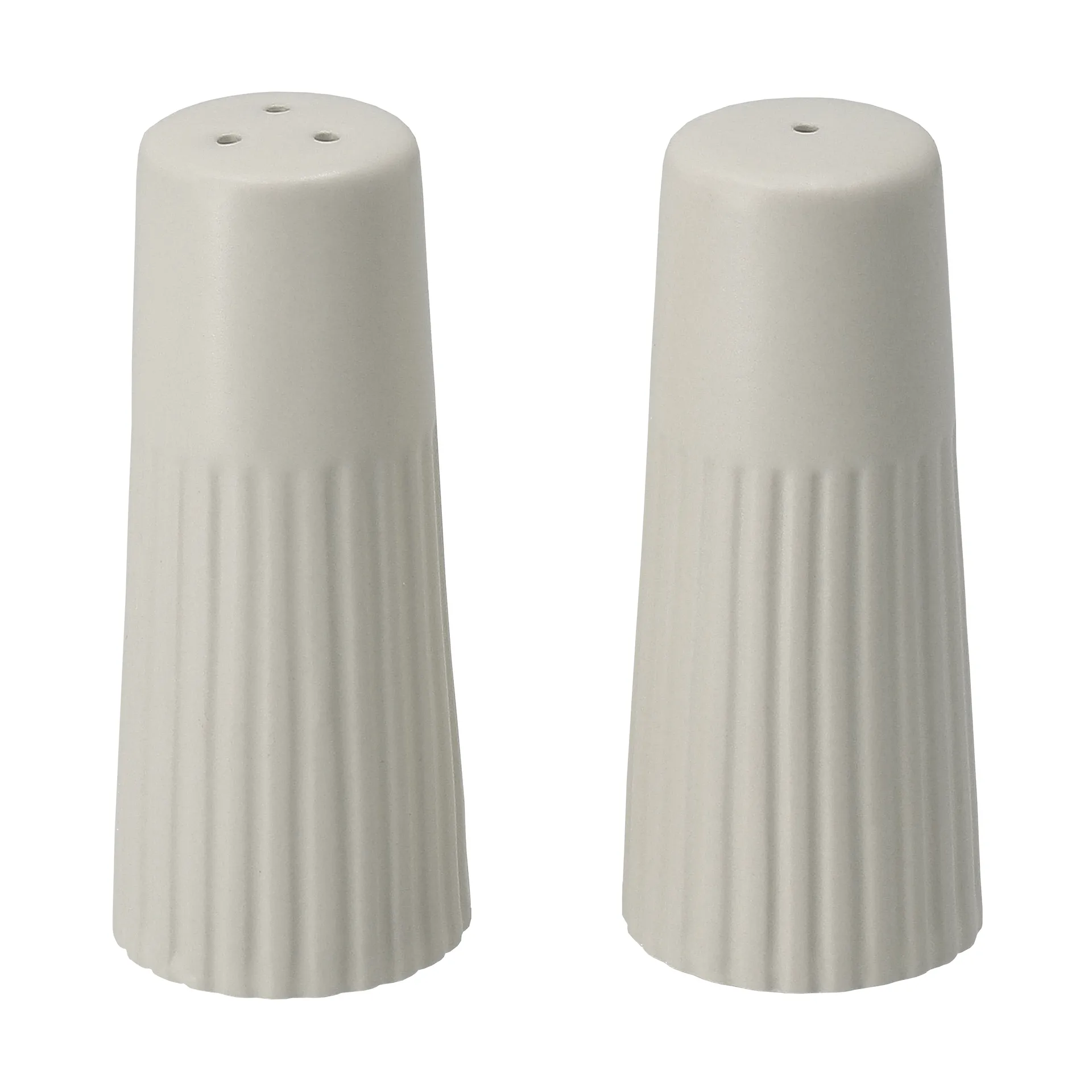 엣지 소금 & 후추통 2개 세트, Vit, Ø3,8x8,7 cm Scandi Living | 스칸디리빙