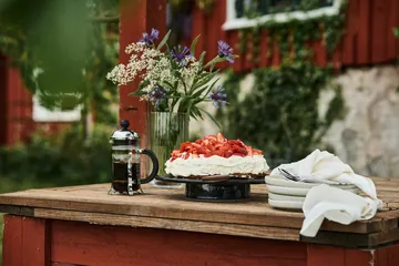 샌즈브로 스몰 플레이트 Ø20 cm 6개 세트 - 라이트 그레이 - Scandi Living | 스칸디리빙