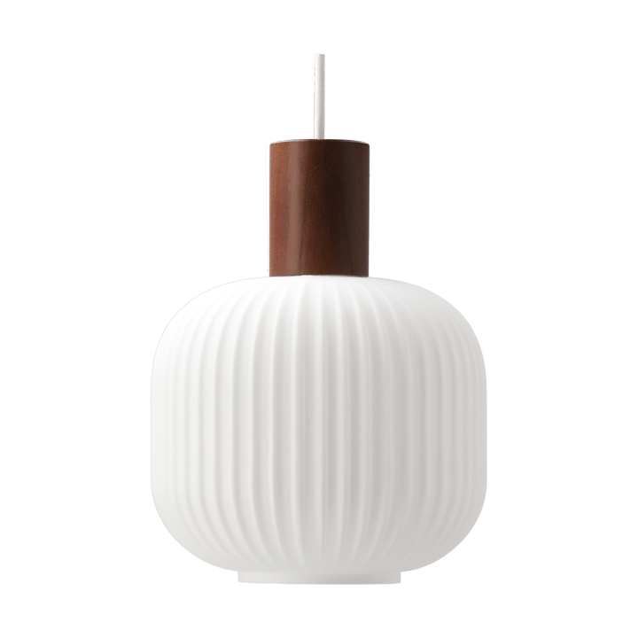 페어 펜던트 조명 Ø20 cm - Frosted glass-dark stained ash - Scandi Living | 스칸디리빙
