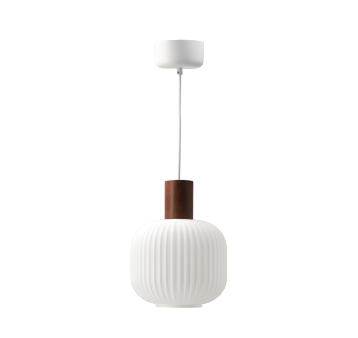 페어 펜던트 조명 Ø20 cm, Frosted glass-dark stained ash Scandi Living | 스칸디리빙