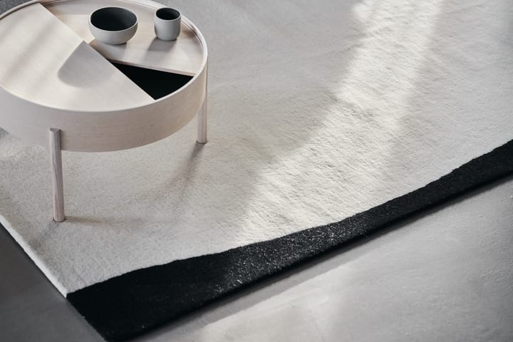 플로우 울 러그 화이트-블랙, 200x300 cm Scandi Living | 스칸디리빙
