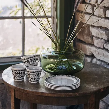 클라페스텐 사이드 플레이트 21 cm 4팩 - black and white - Scandi Living | 스칸디리빙