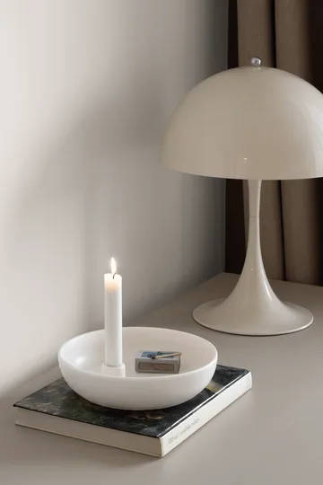 밸리 캔들스틱 Ø21 cm - White - Scandi Living | 스칸디리빙