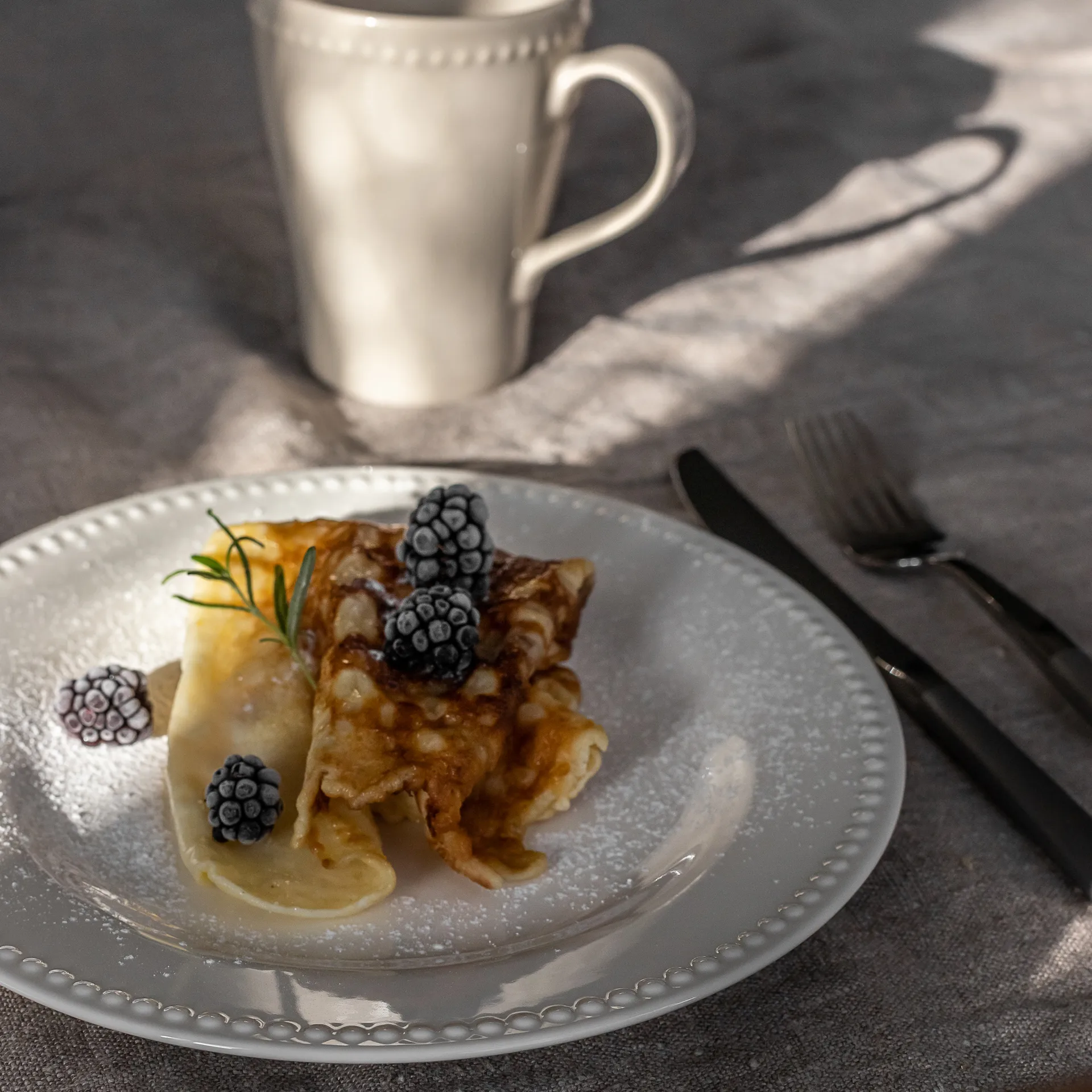 닷츠 스몰 접시 22 cm 4개 세트, Creamy white Scandi Living | 스칸디리빙