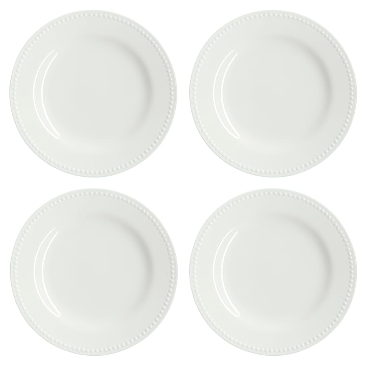 닷츠 스몰 접시 22 cm 4개 세트 - white - Scandi Living | 스칸디리빙