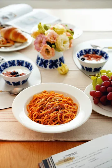 칼크 딥플레이트 23 cm 4개 세트 - white - Scandi Living | 스칸디리빙