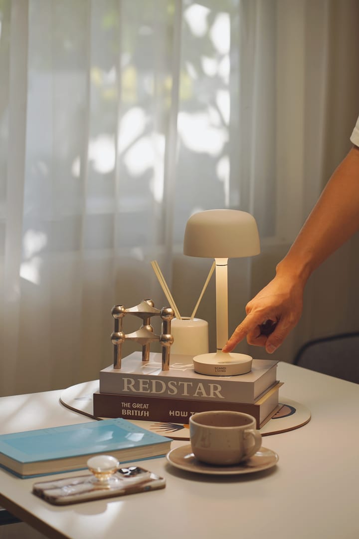 헤일로 무선 테이블 조명 25.5 cm, Beige Scandi Living | 스칸디리빙