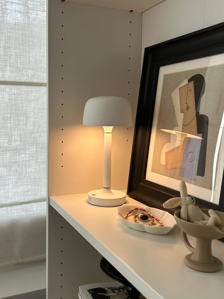 헤일로 무선 테이블 조명 25.5 cm, White Scandi Living | 스칸디리빙