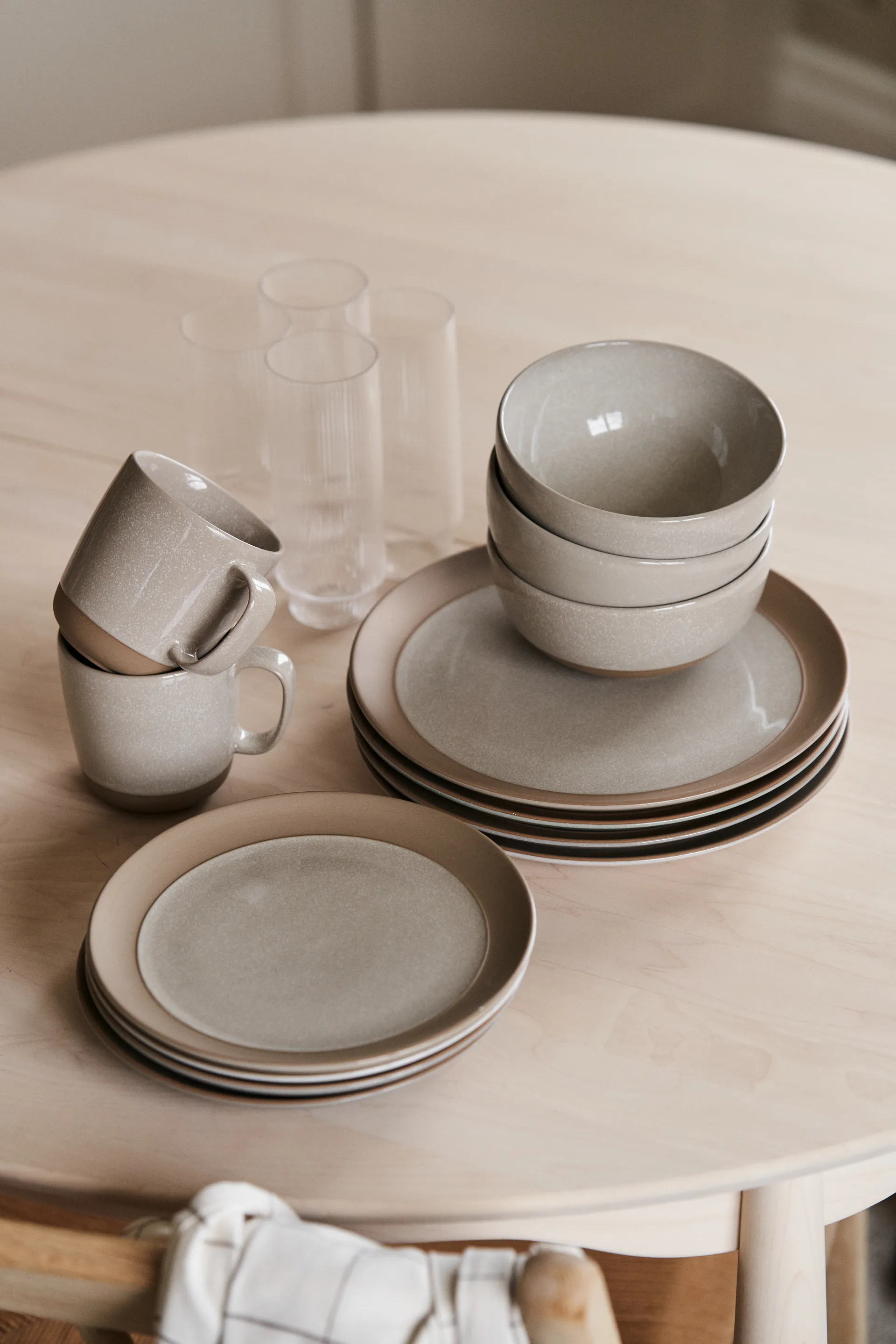 포슬 접시 Ø26 cm, Beige Scandi Living | 스칸디리빙