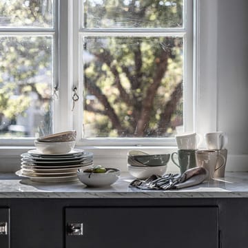 닷츠 접시 28 cm 4개 세트 - Creamy white - Scandi Living | 스칸디리빙