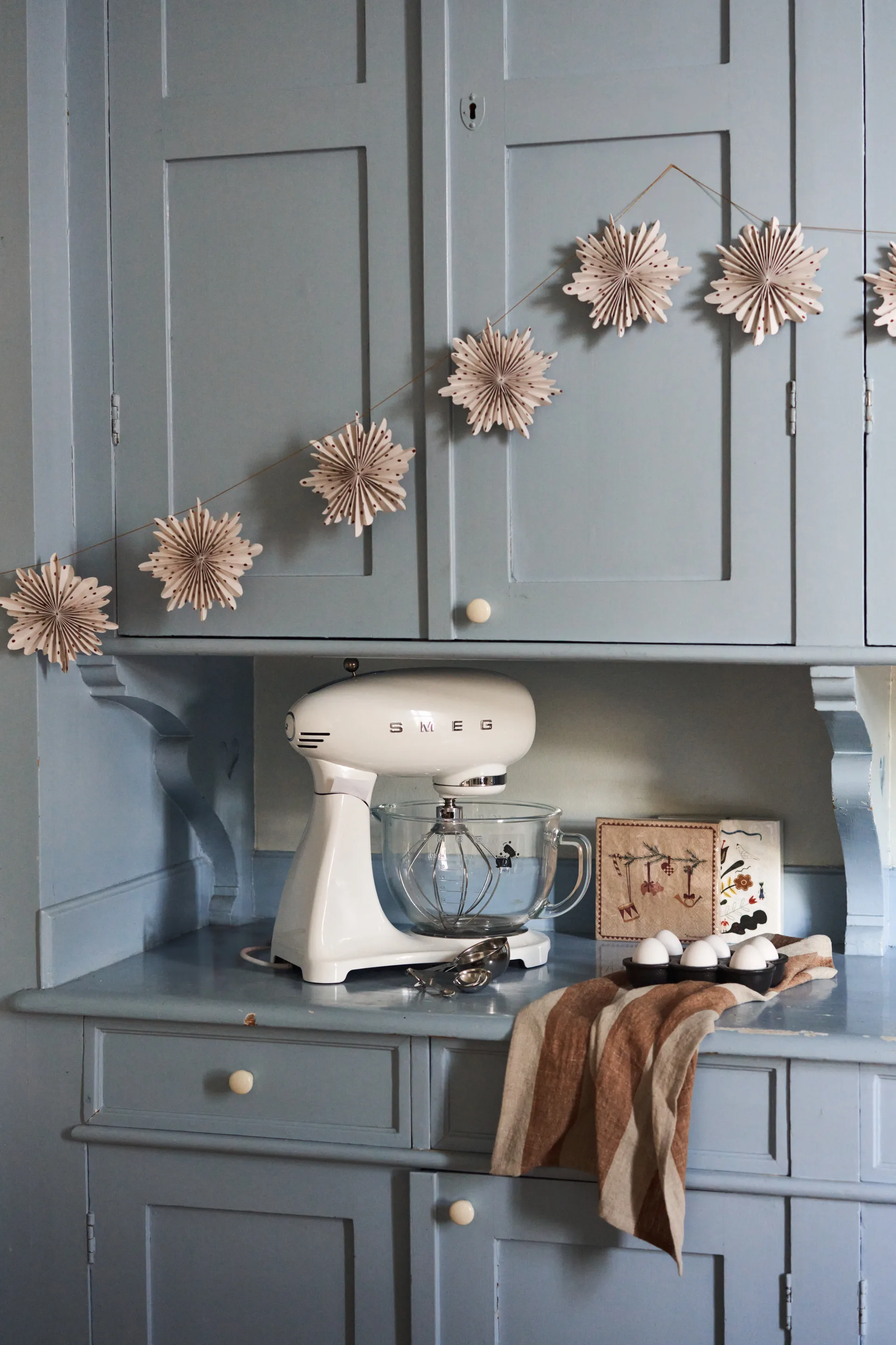 페스티브 가랜드 3 m, Red polka-dot Scandi Living | 스칸디리빙