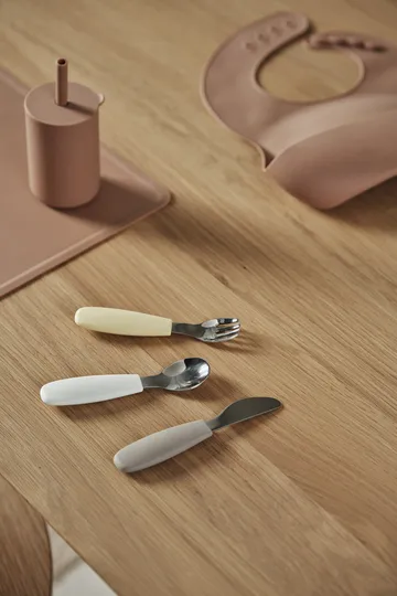 다인 커트러리 세트 실리콘 3개 세트 - Taupe - Scandi Living | 스칸디리빙