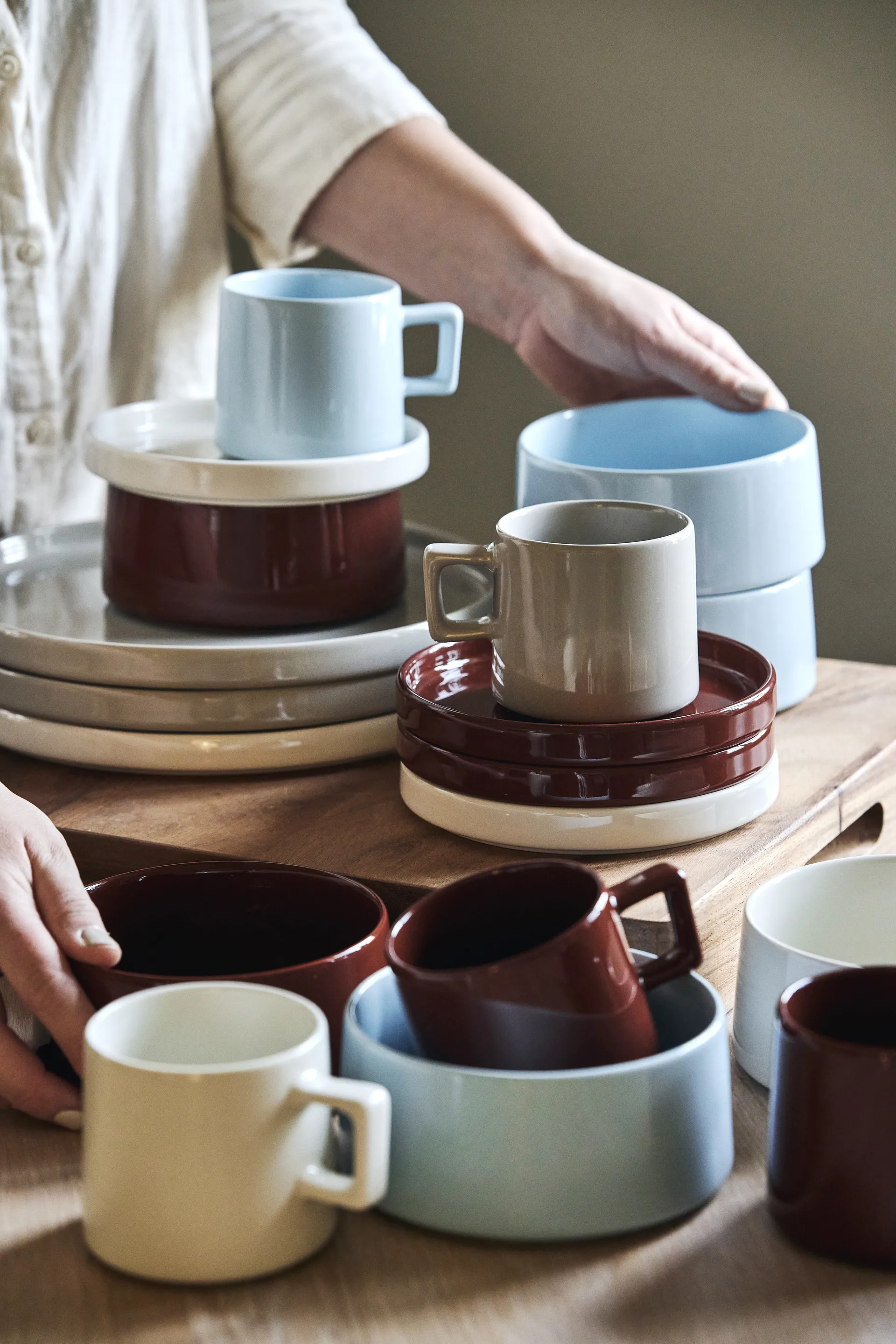 테이퍼 머그 30 cl, Red Scandi Living | 스칸디리빙