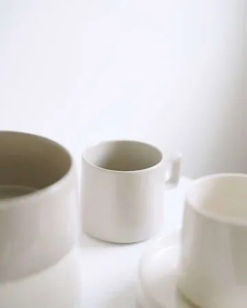 테이퍼 머그 30 cl - White - Scandi Living | 스칸디리빙