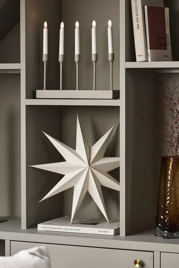 킨들 무선 대림절 캔들스틱 30 cm - Beige - Scandi Living | 스칸디리빙