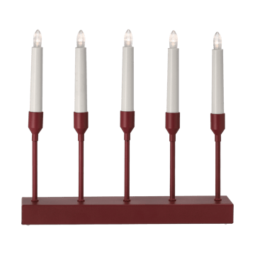 킨들 무선 대림절 캔들스틱 30 cm - Dark red - Scandi Living | 스칸디리빙