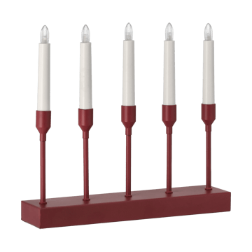 킨들 무선 대림절 캔들스틱 30 cm - Dark red - Scandi Living | 스칸디리빙